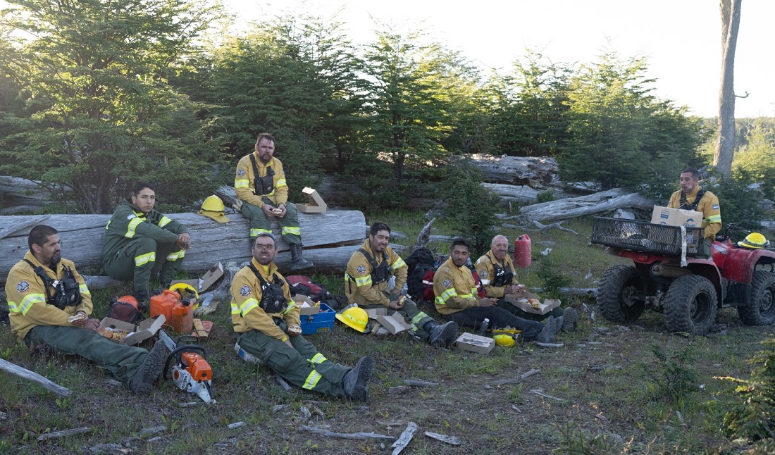 Incendio forestal: El fuego habría comenzado por la tormenta eléctrica