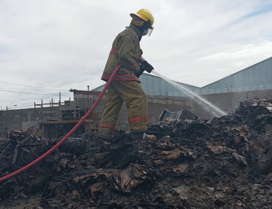 Incendio en la recicladora: Hasta ahora hubo 51 nuevos focos