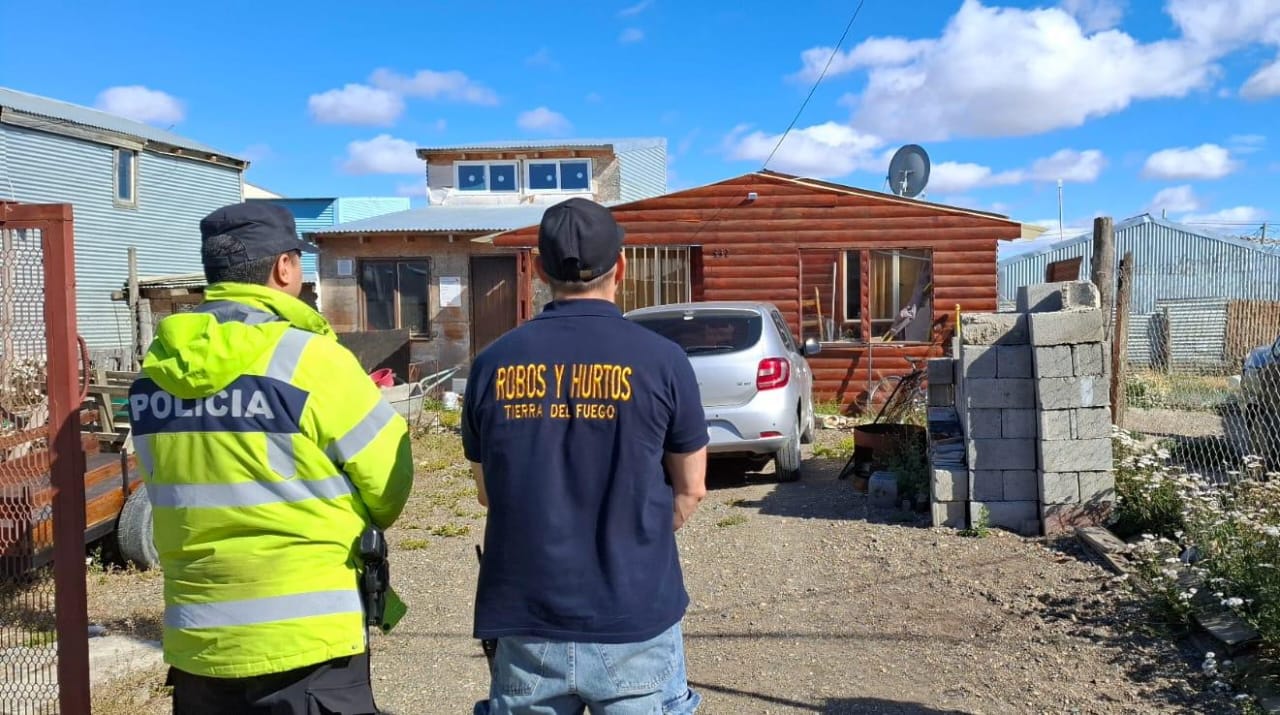 La Policía recuperó elementos robados en allanamientos en Río Grande