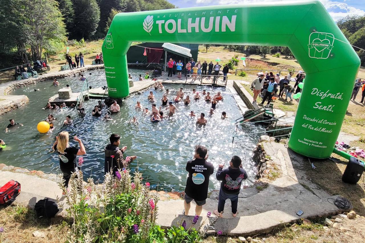 Tolhuin disfrutó del Cierre de Colonias Inclusivas en las termas del Río Valdez