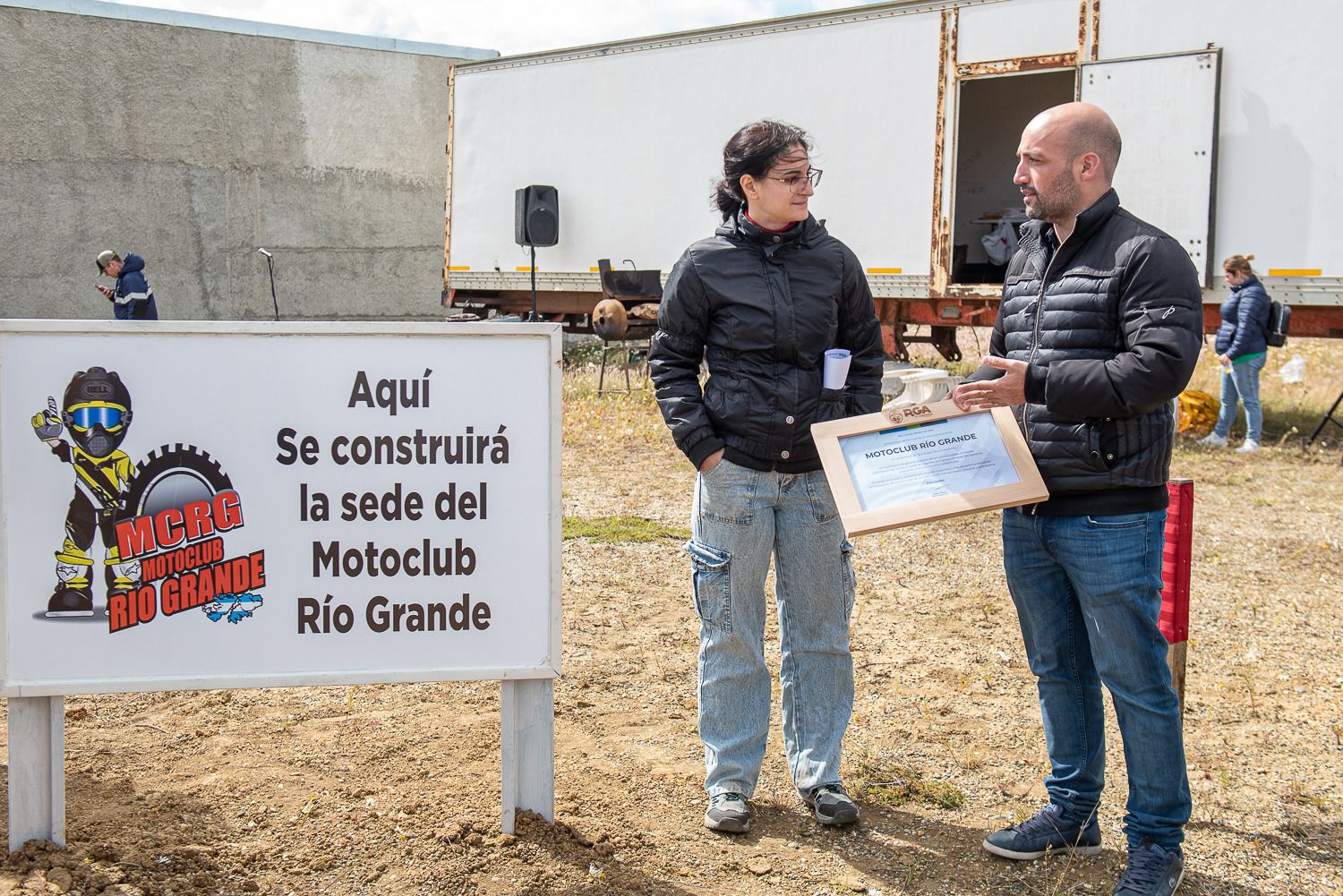 El Municipio estuvo presente en el 35° aniversario del Moto Club Río Grande