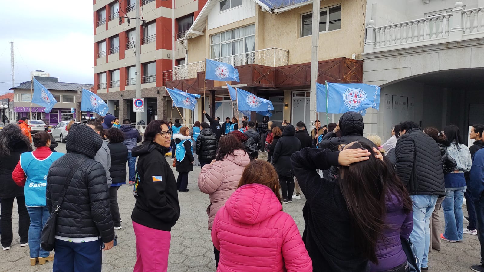 (VIDEO) Protesta de los trabajadores de la Salud